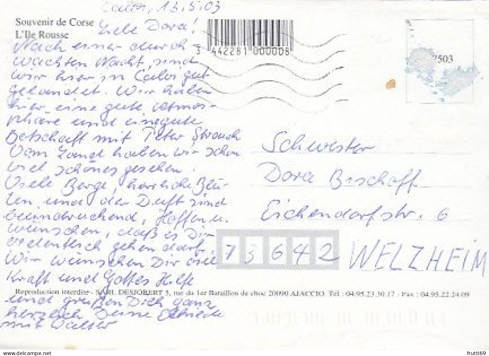 AK 211739 FRANCE - Corse - L'Ille Rousse - Other & Unclassified