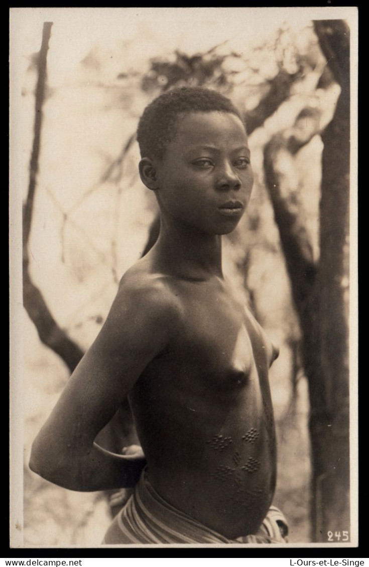 Photo Gabriel N° 245 - Jeune Femme Congolaise- Très Beau Portrait - Afrika