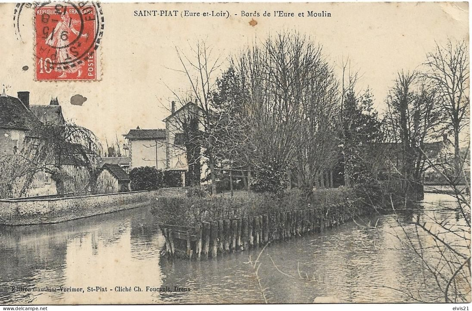 SAINT PIAT Bords De L' Eure Et Moulin - Sonstige & Ohne Zuordnung