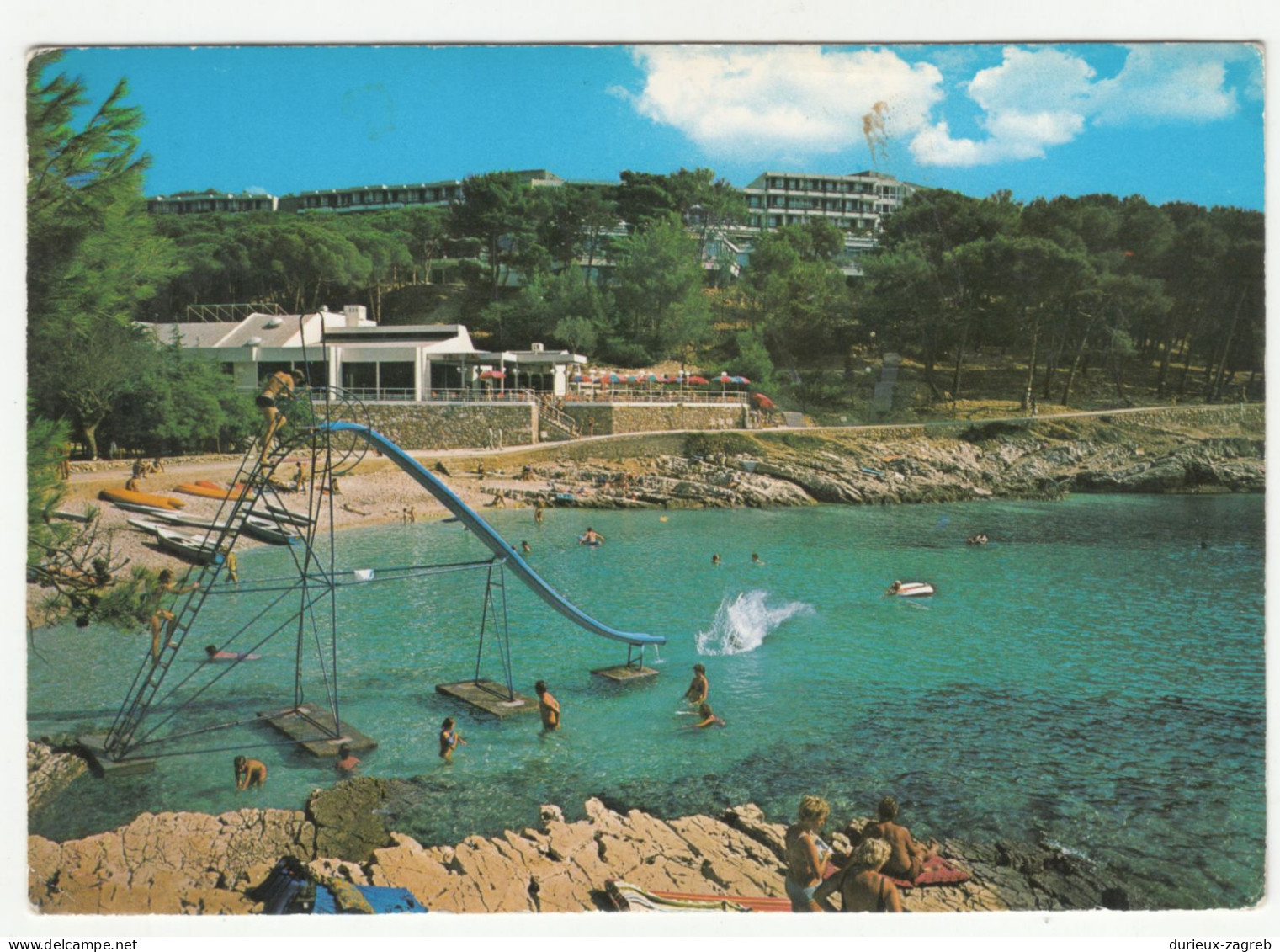 Mali Lošinj Old Postcard Posted 1978 240510 - Croatia