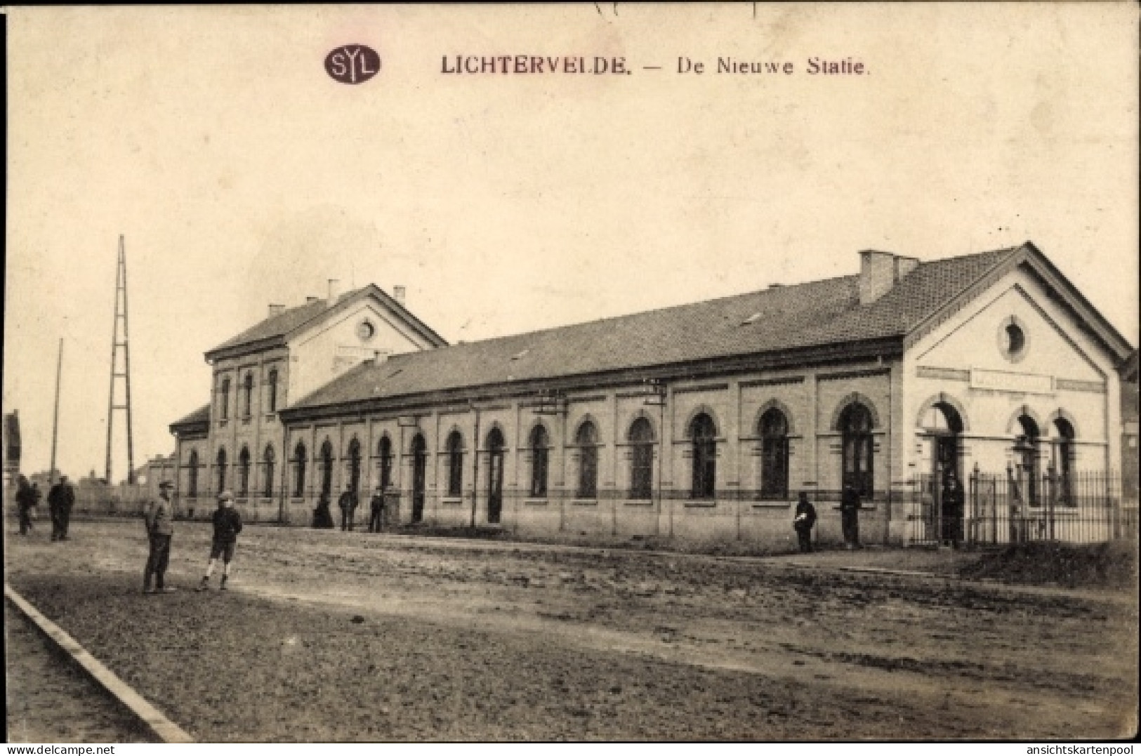 CPA Lichtervelde Westflandern, Bahnhof - Autres & Non Classés