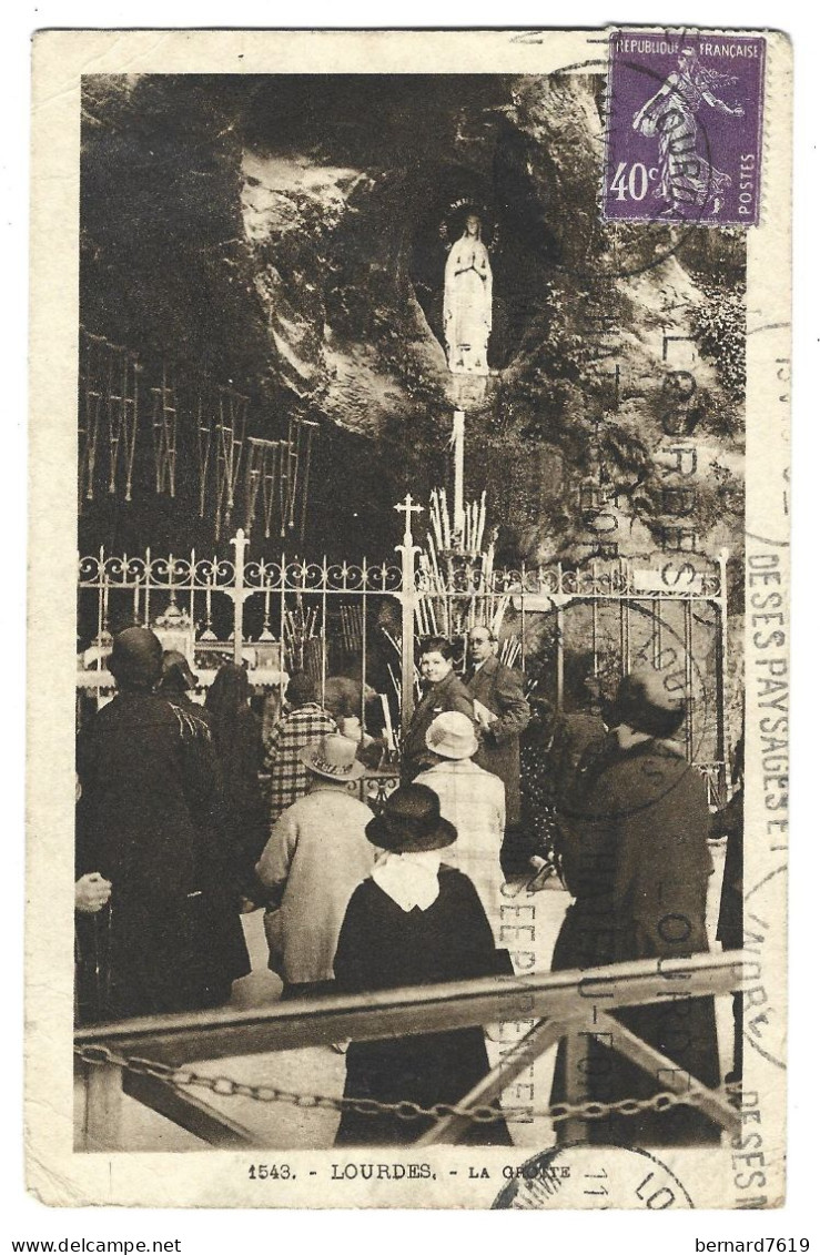 65  Lourdes -  La Grotte - Lourdes