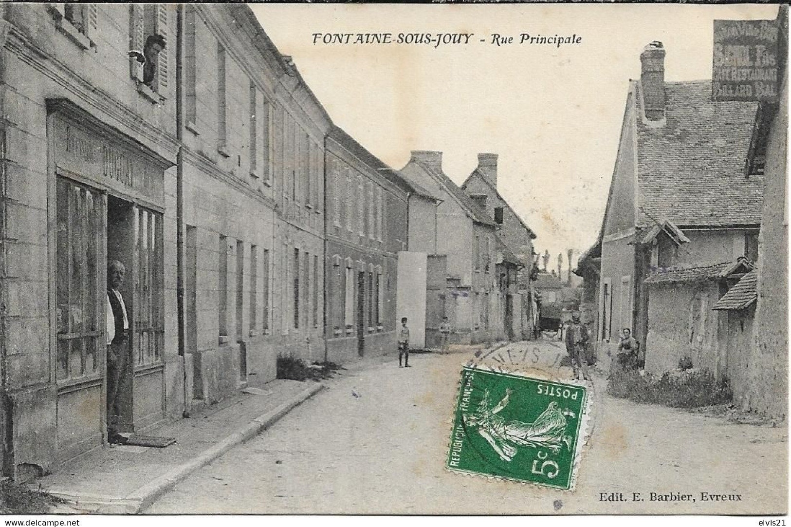 FONTAINE SOUS JOUY Rue Principale - Altri & Non Classificati