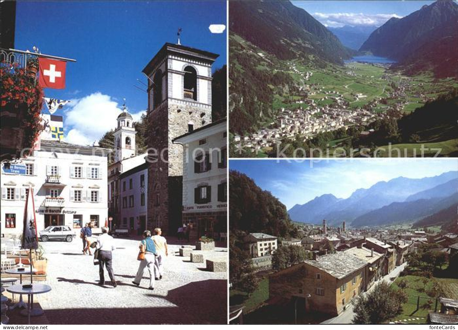 11852687 Poschiavo Piazza Comunale Poschiavo - Autres & Non Classés