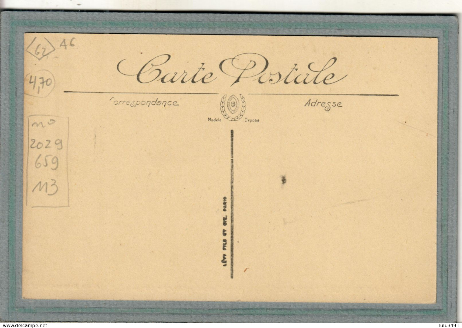 CPA (62) Le TOUQUET - Mots Clés: Hôpital Auxiliaire, Complémentaire N° 46, Militaire, Temporaire - 1914 / 18 - Le Touquet