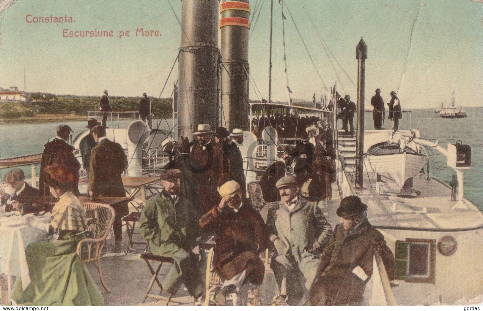 Romania - Constanta - Excursiune Pe Mare - Dampfer - Steamer - Rumänien