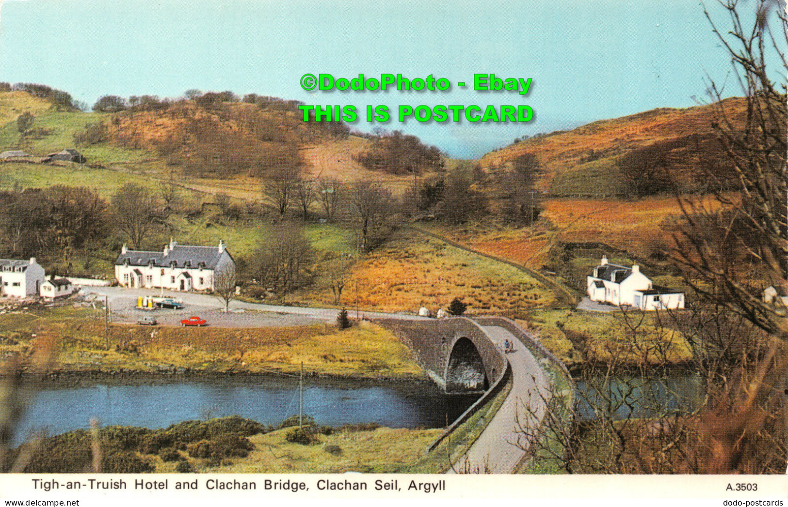 R421517 Tigh An Truish Hotel And Clachan Bridge. Clachan Seil. Argyll. A.3503. D - World