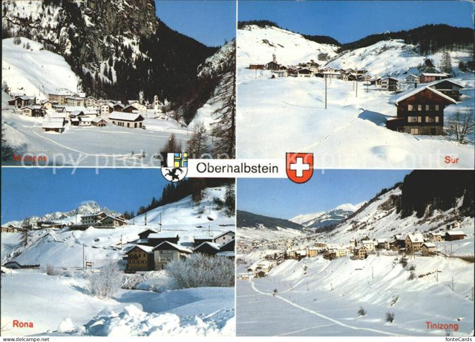 11852597 Oberhalbstein Sur Tinizong Rona Mulegns Tiefencastel - Autres & Non Classés
