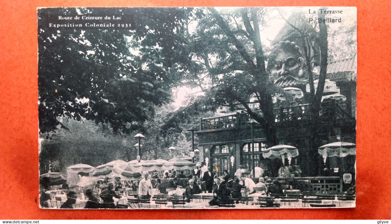 CPA (75)  Route De Ceinture Du Lac.Exposition Coloniale 1931 La Terrasse. P.Beillard.(7A.1182) - Exhibitions