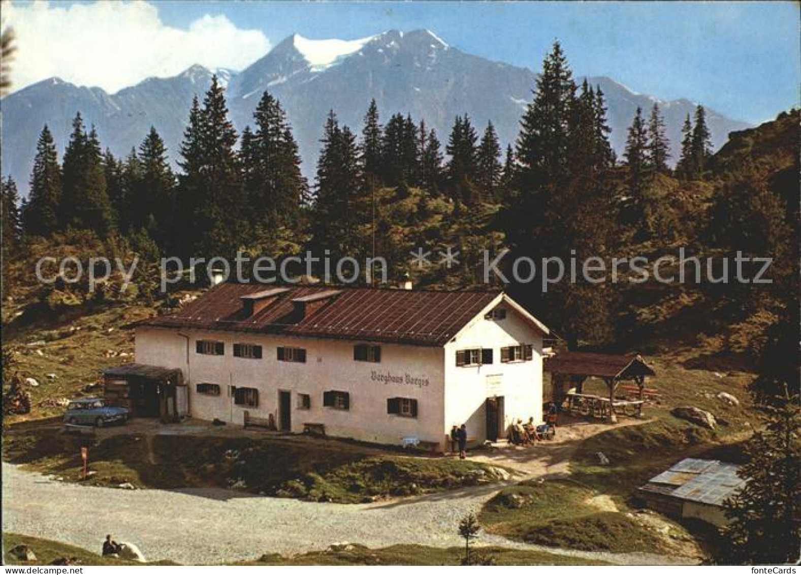 11852576 Flims Waldhaus Berghaus Bargis Mit Signinagruppe Flims Waldhaus - Autres & Non Classés