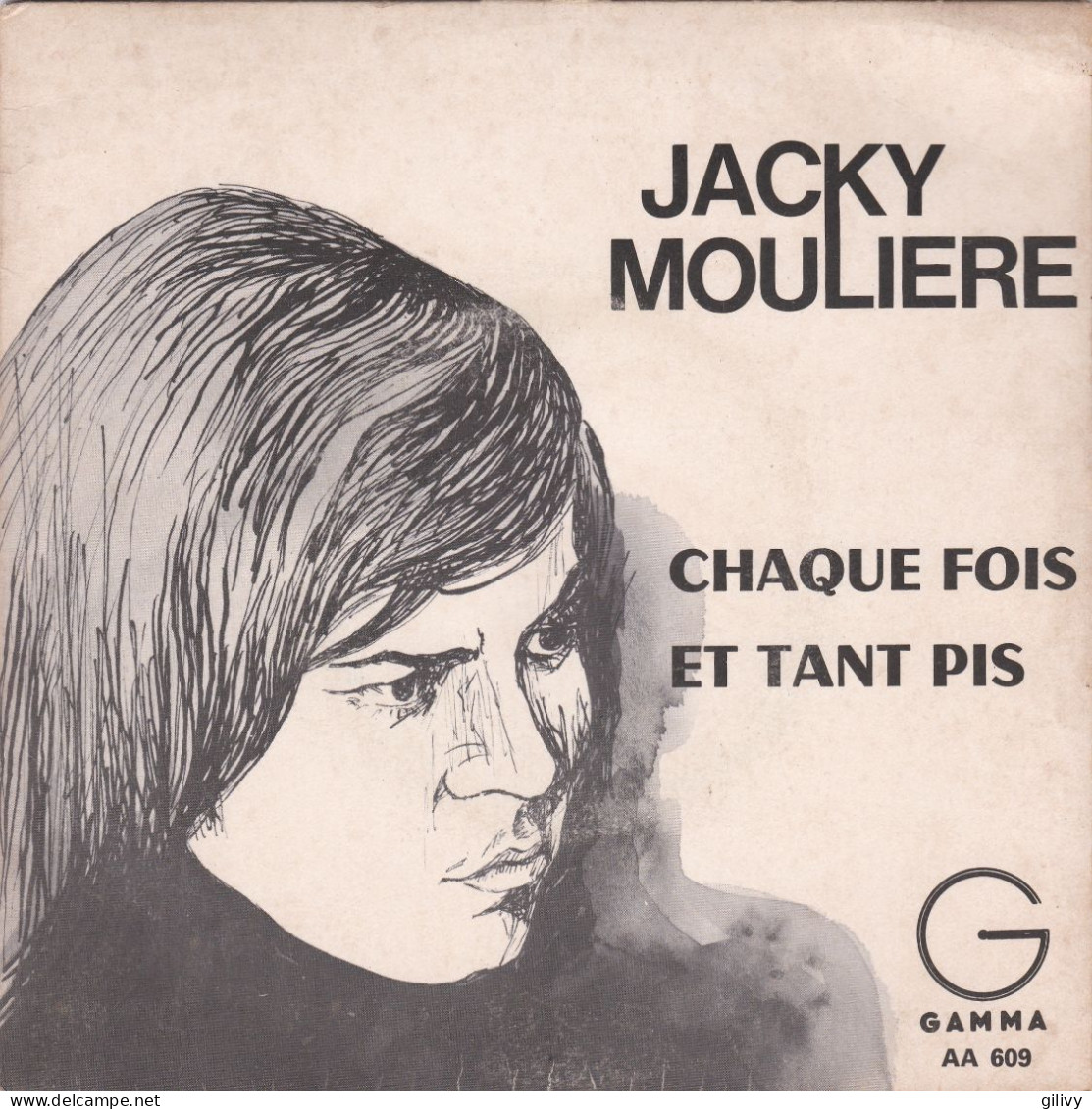 JACKY MOULIERE : " Chaque Fois " - Andere - Franstalig
