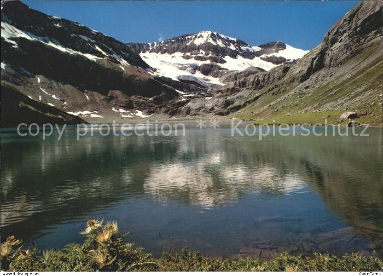 11852396 Leukerbad Laemmernsee Mit Schwarzhorn Gemmigebiet Leukerbad - Andere & Zonder Classificatie