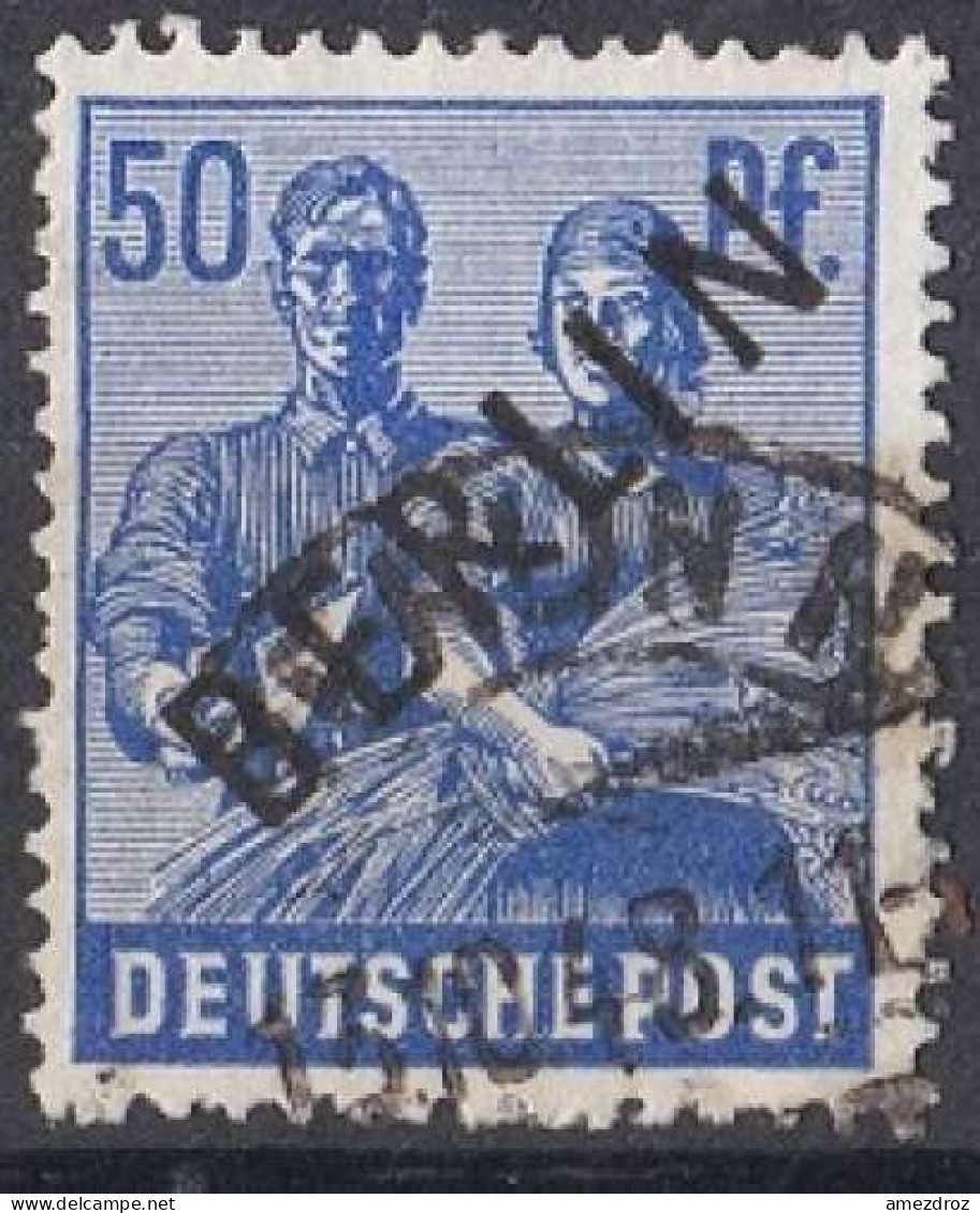 Allemagne Berlin 1948 BERLIN En Surcharge Noire (H38) - Oblitérés