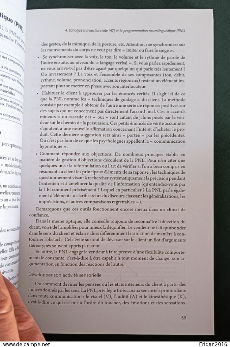 Négociation Commerciale De La Théorie à La Pratique :E.Leroux Et E. Chouraqi: GRAND FORMAT - Handel