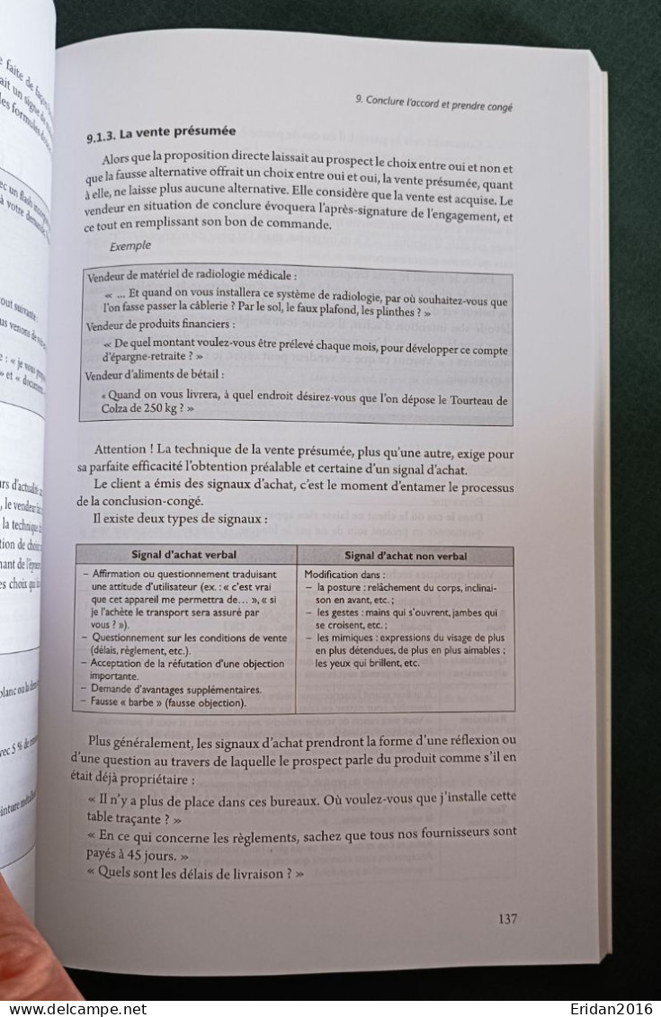 Négociation commerciale de la théorie à la pratique :E.Leroux et E. Chouraqi: GRAND FORMAT