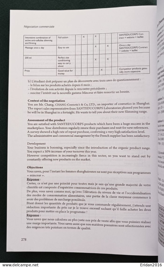 Négociation commerciale de la théorie à la pratique :E.Leroux et E. Chouraqi: GRAND FORMAT