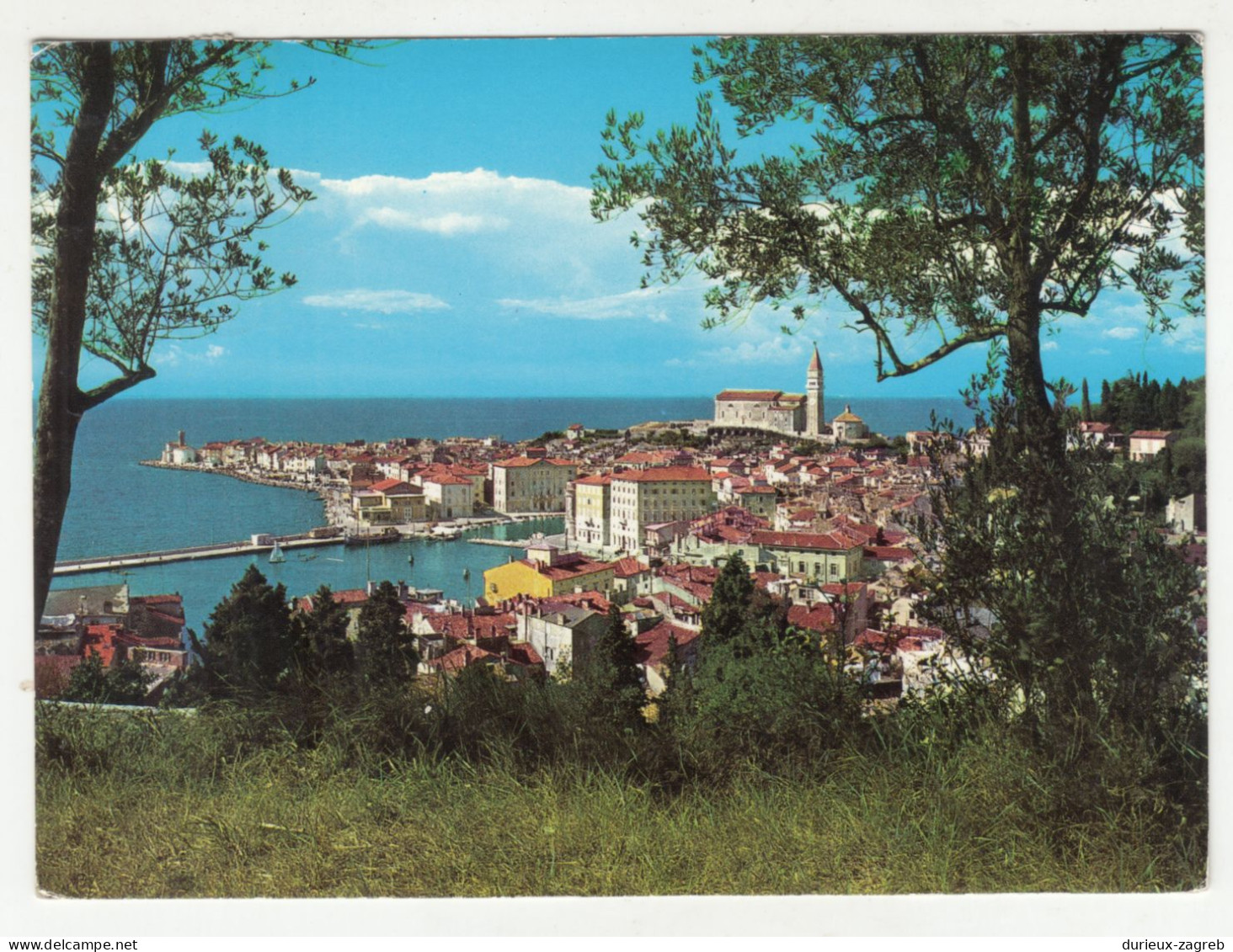 Piran Old Postcard Posted 1972 240510 - Slovenië