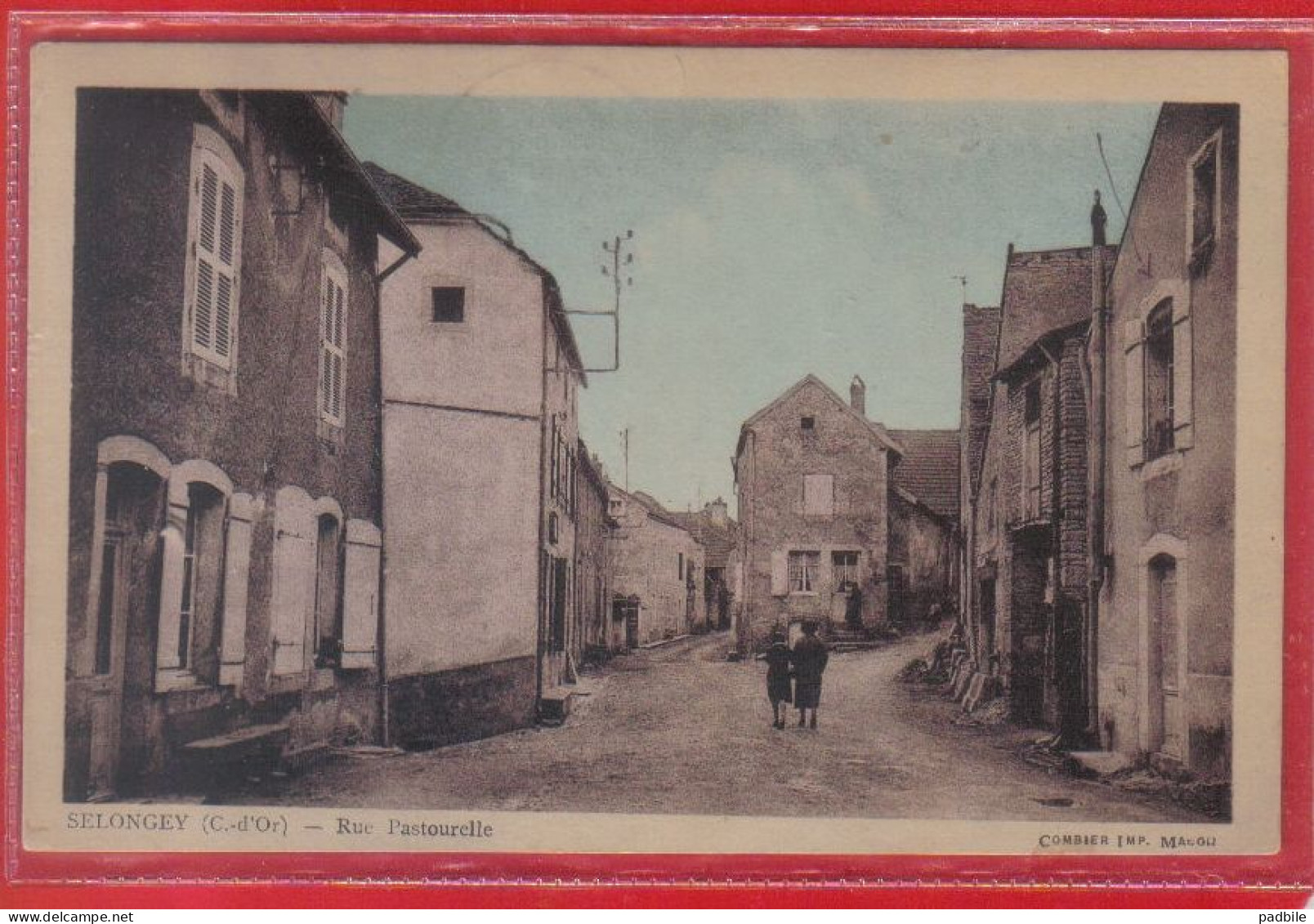 Carte Postale 21. Selongey  Rue Patourelle  Très Beau Plan - Andere & Zonder Classificatie