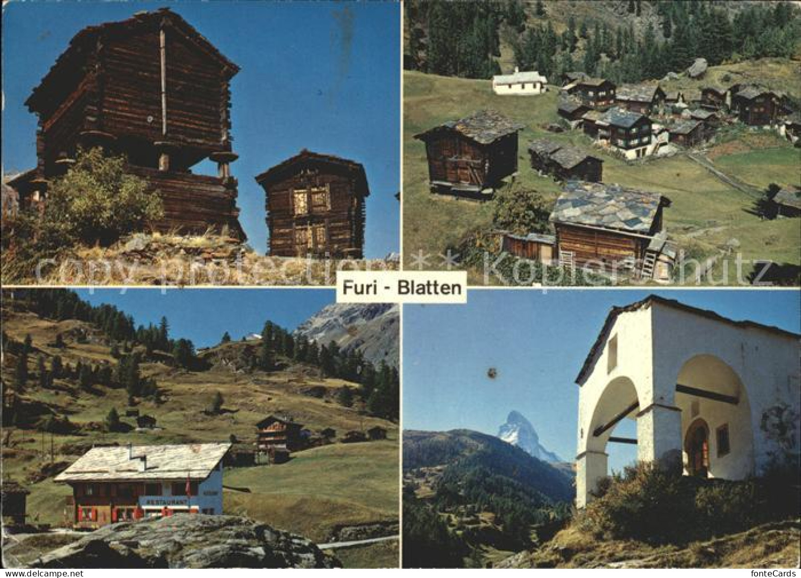 11852186 Blatten VS Furi Zermatt Spycher Zum See Blatten - Autres & Non Classés