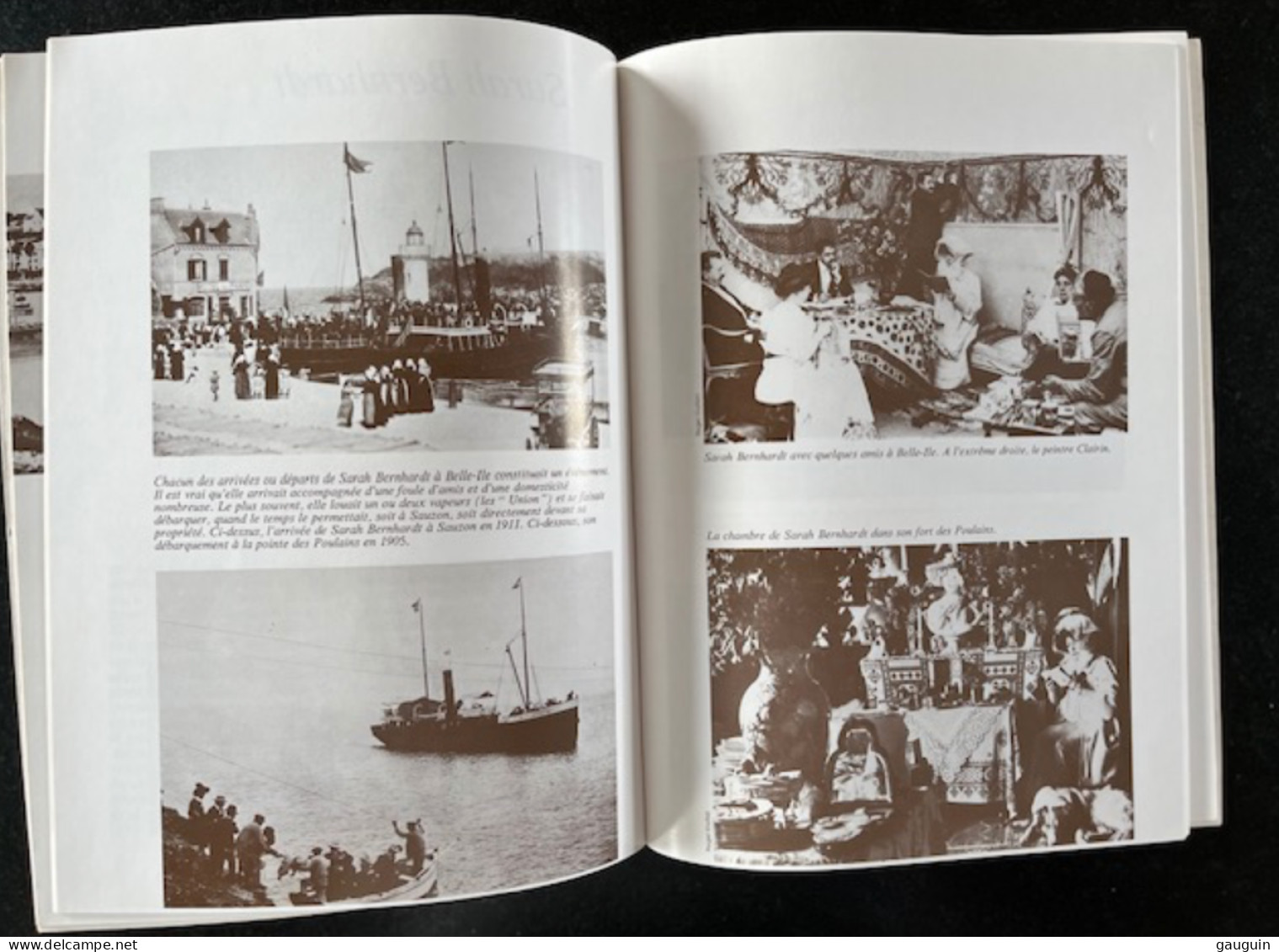 BELLE-ISLE-en-MER - "Images Du Passé" Repro. Cartes Postales Anciennes - Editions Lestrac - 78 Pages / 1977 §TOP RARE§ - Books & Catalogs