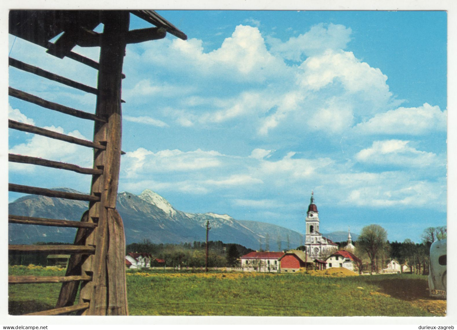 Brezje Old Postcard Not Posted 240510 - Slovenia