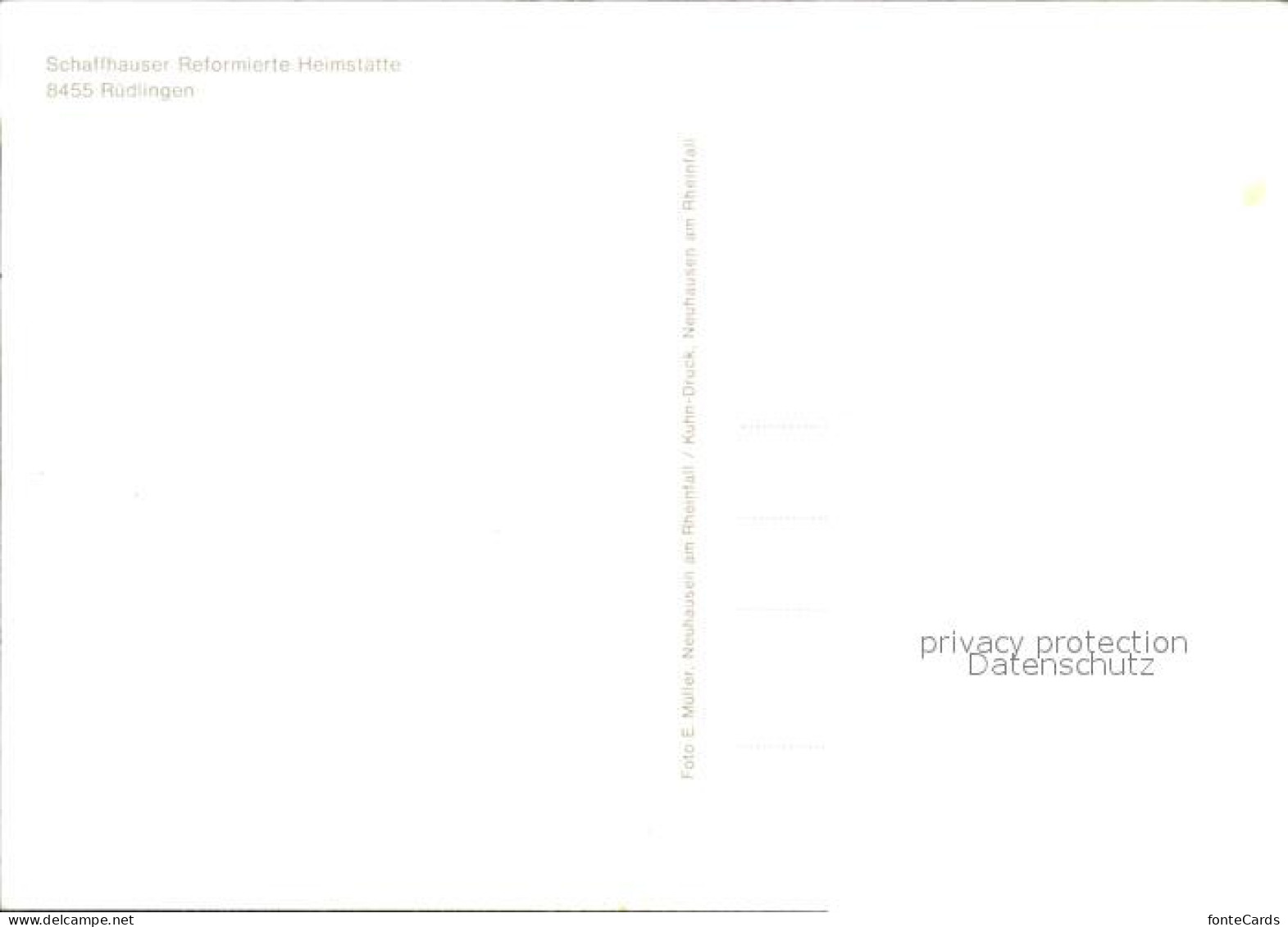 11852107 Ruedlingen Schaffhauser Reformierte Heimstaette Ruedlingen - Andere & Zonder Classificatie