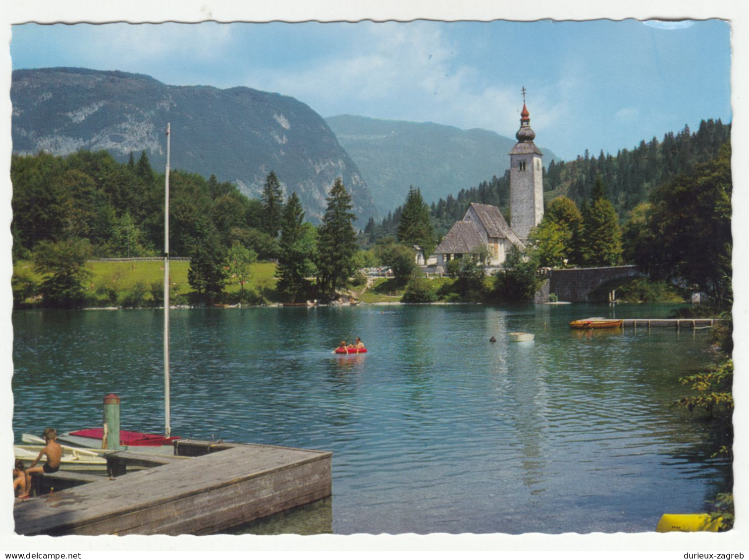 Bohinj Old Postcard Not Posted 240510 - Slovénie