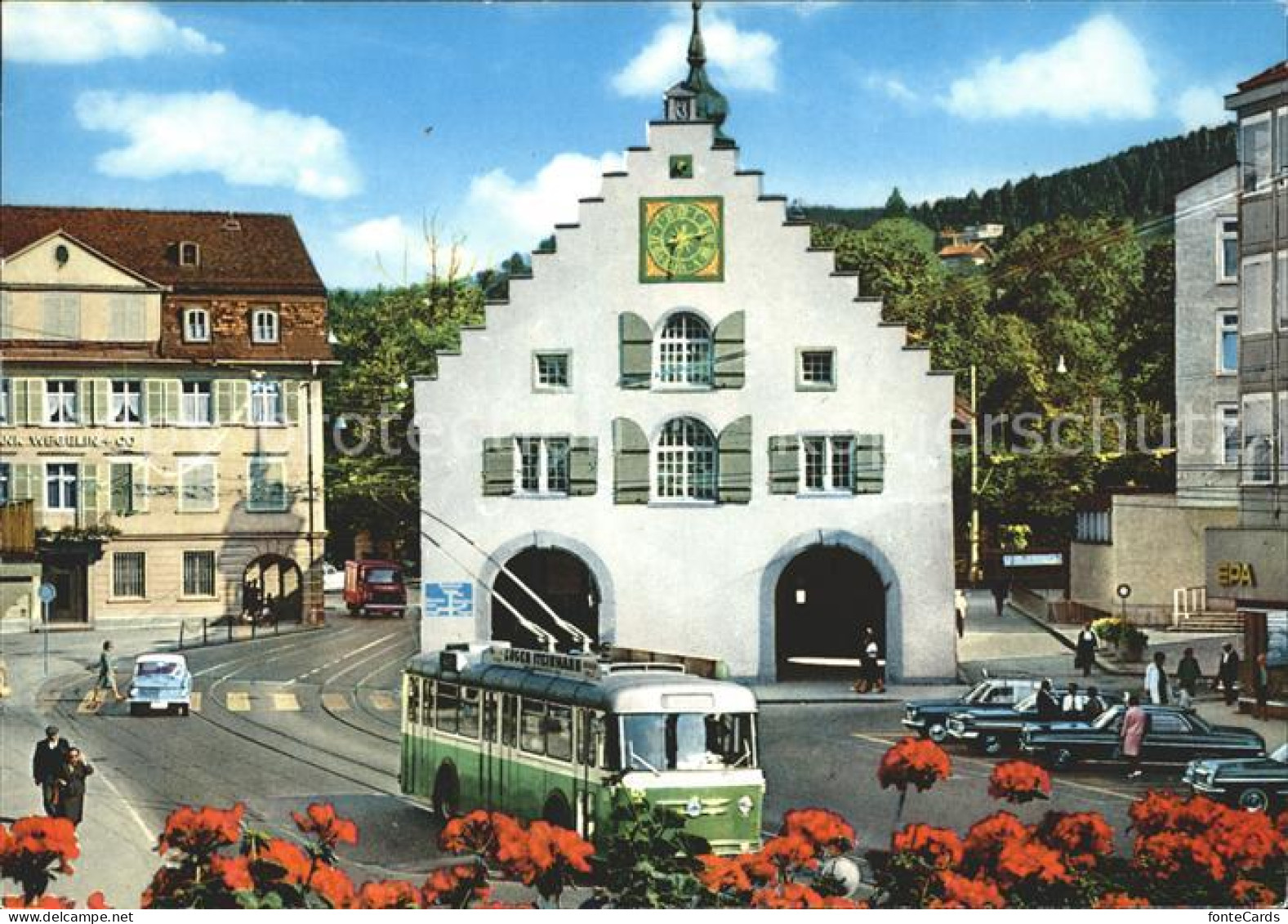 11852096 St Gallen SG Waaghaus Am Bohl Strassenbahn St. Gallen - Sonstige & Ohne Zuordnung