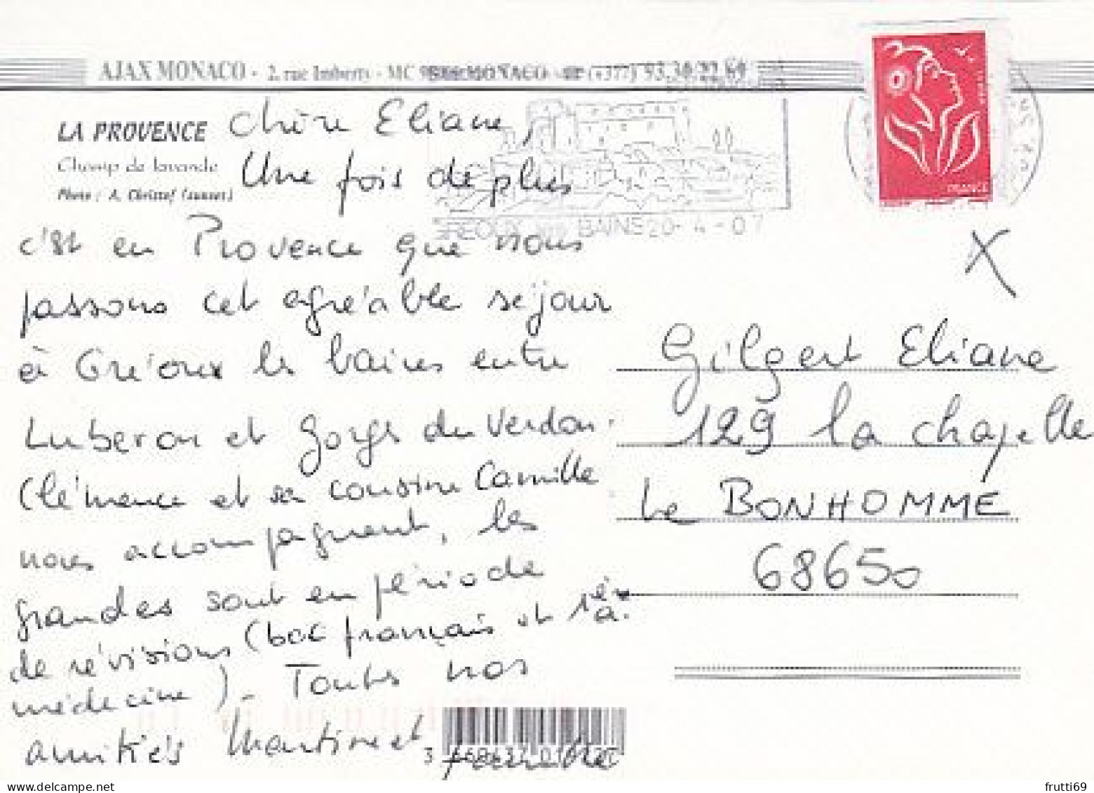 AK 211746 FRANCE - Provence - Champ De Lavandes - Provence-Alpes-Côte D'Azur