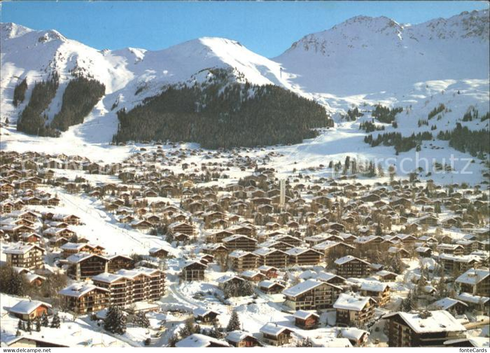 11852037 Verbier Fliegeraufnahme Verbier - Andere & Zonder Classificatie