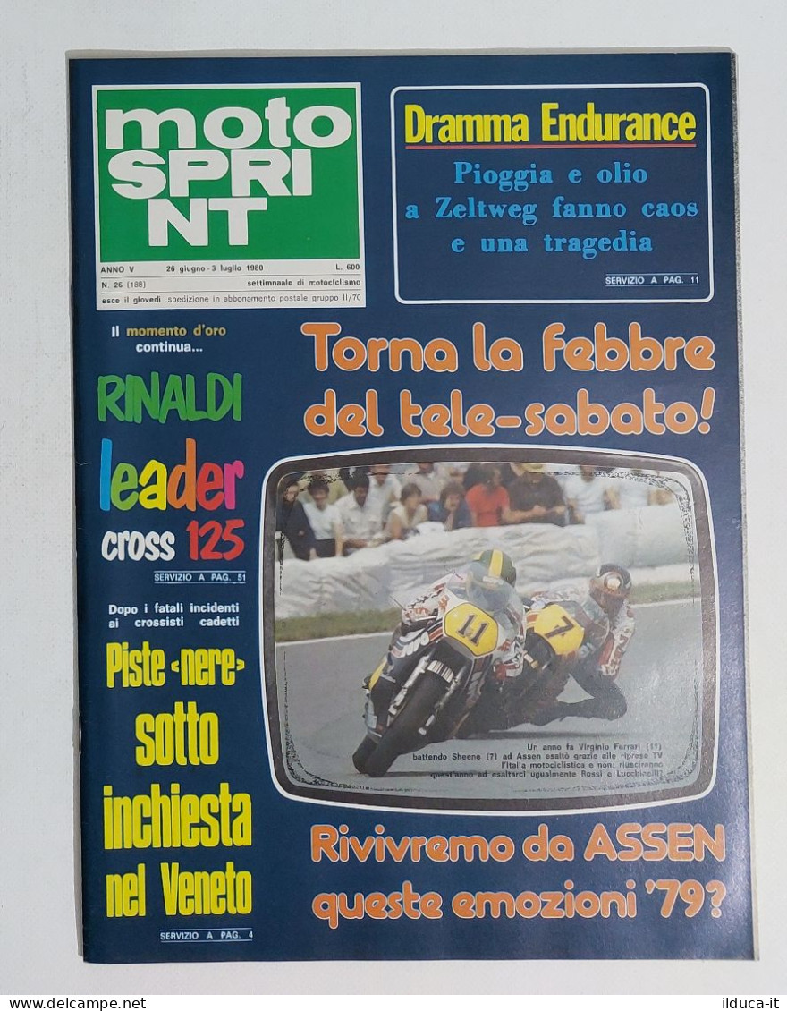 59077 Motosprint 1980 A. V N. 26 - Laverda 1200 TS / Endurance - Engines