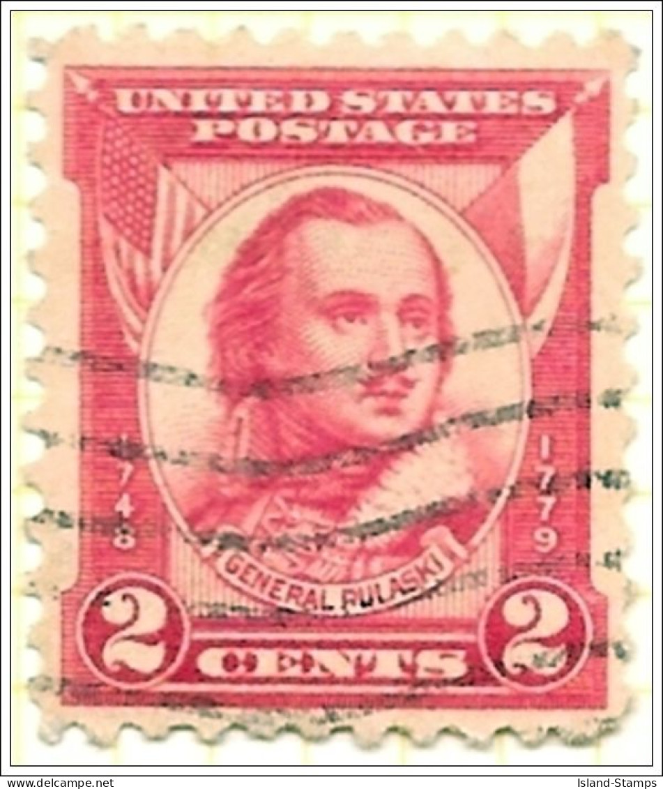 USA 1930/31 # 690 - 1931 2c General Casimir Pulaski Mint & Used Examples - Ongebruikt