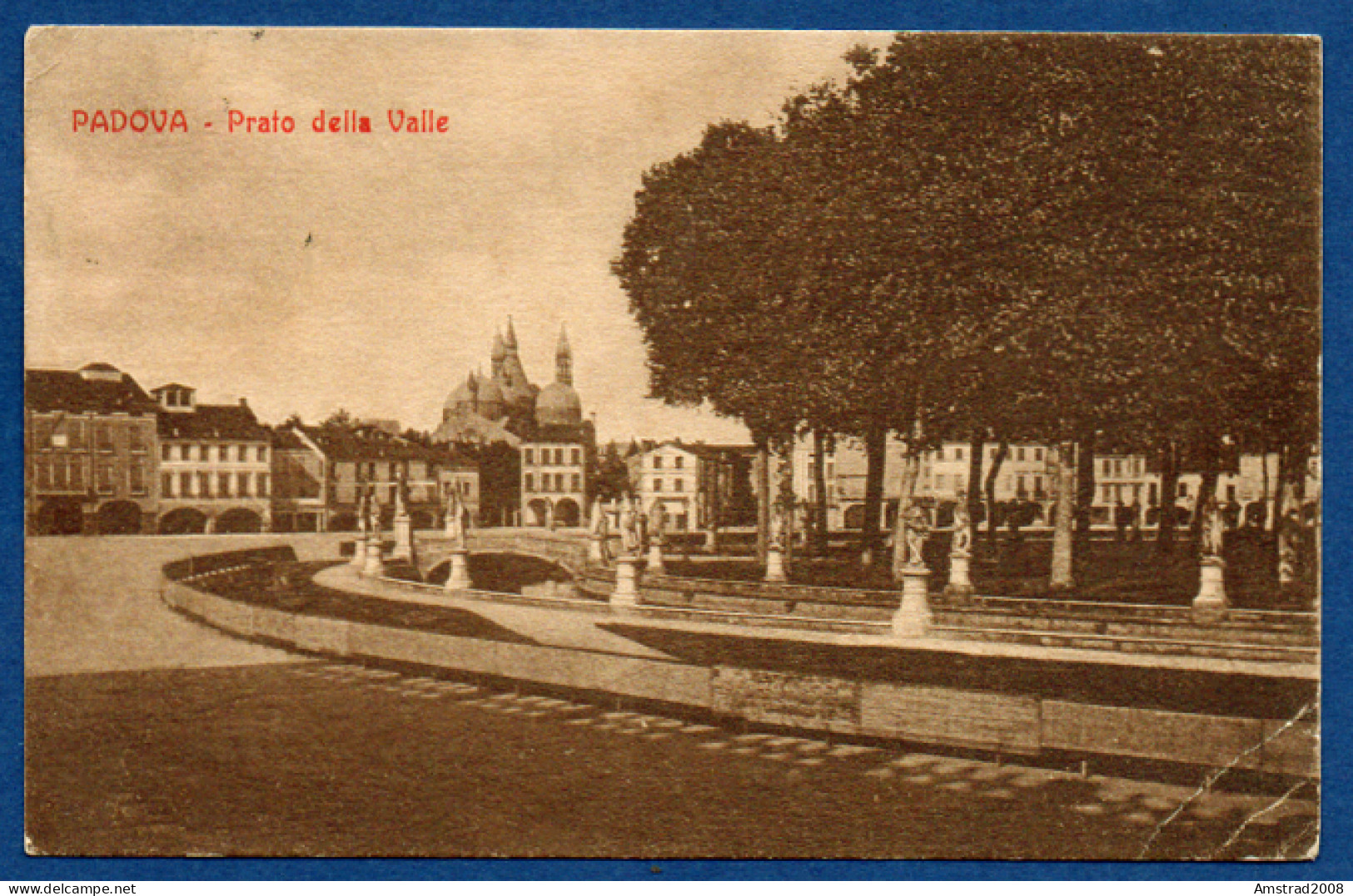 1908 - PADOVA - PRATO DELLA VALLE   - ITALIE - Padova (Padua)