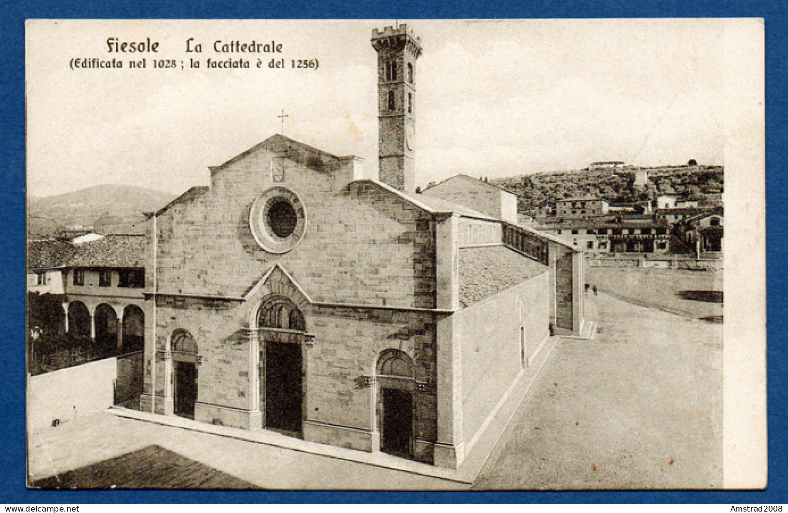 FIESOLE - LA CATTEDRALE  - ITALIE - Siena