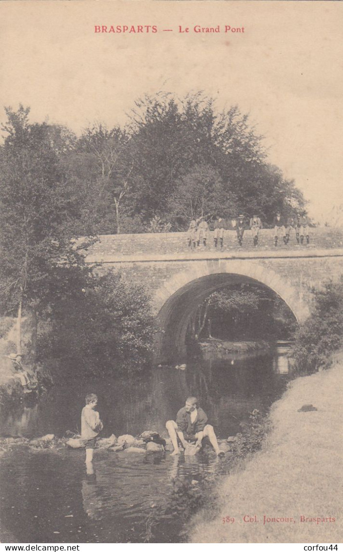 29 - BRASPARTS : Le Grand Pont - Joncour - Peu Courant. - Autres & Non Classés