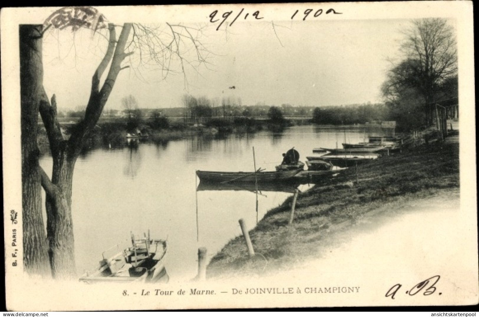 CPA Champigny Joinville Val-de-Marne, Le Tour De Marne - Autres & Non Classés