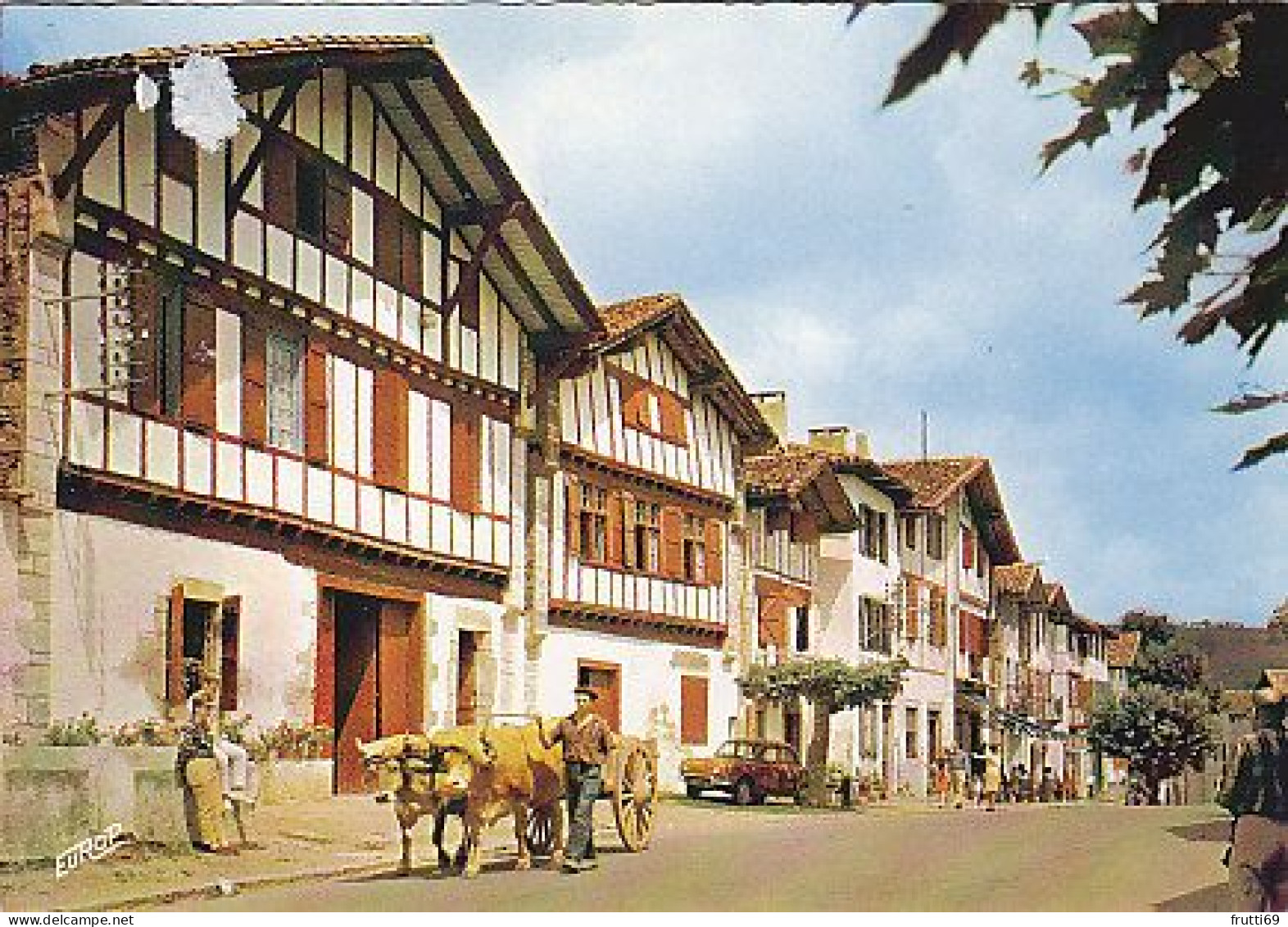 AK 211748 FRANCE - Ainhoa - Ses Maisons Basques - Ainhoa