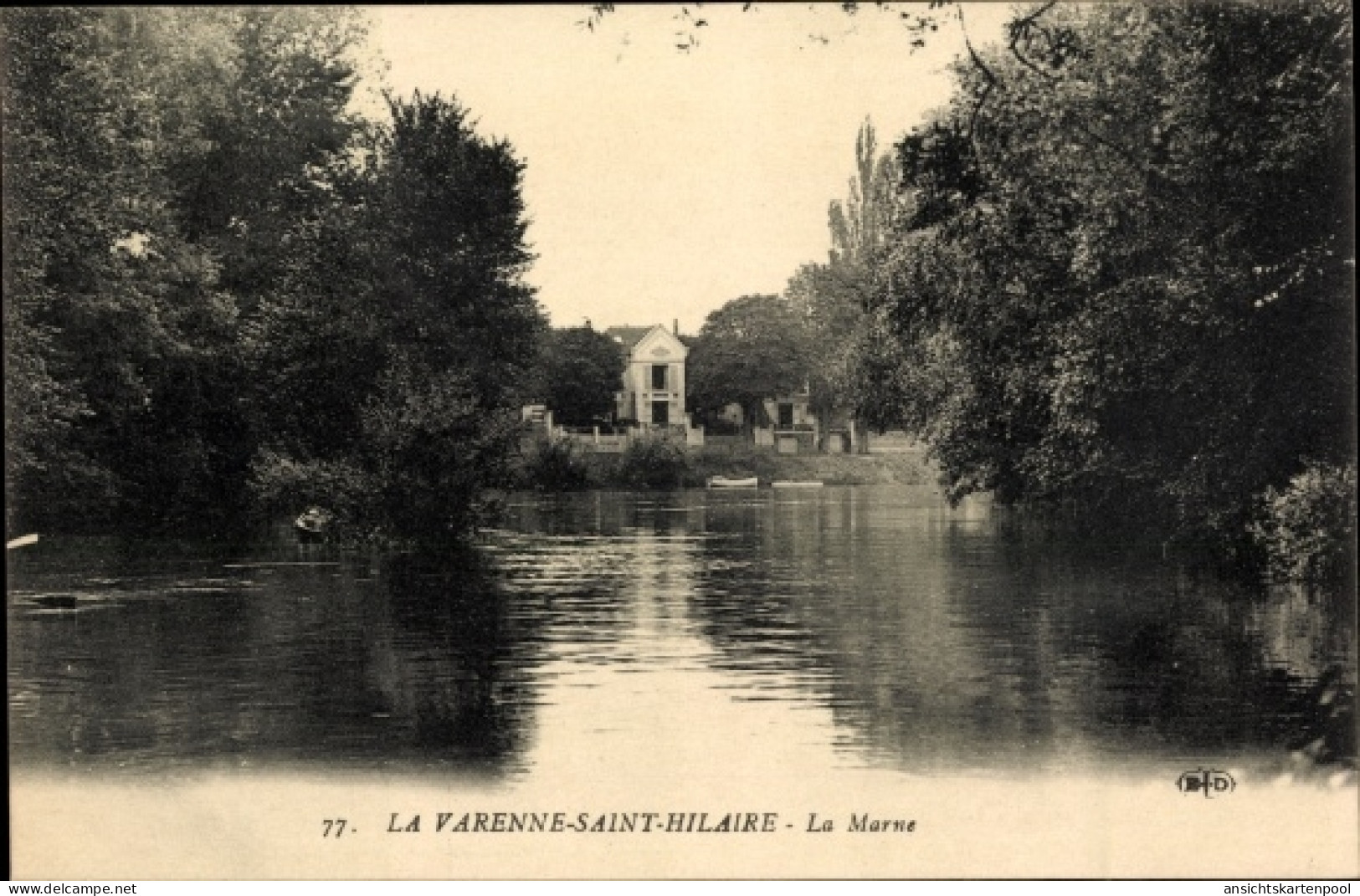 CPA La Varenne Saint Hilaire Val De Marne, La Marne - Autres & Non Classés