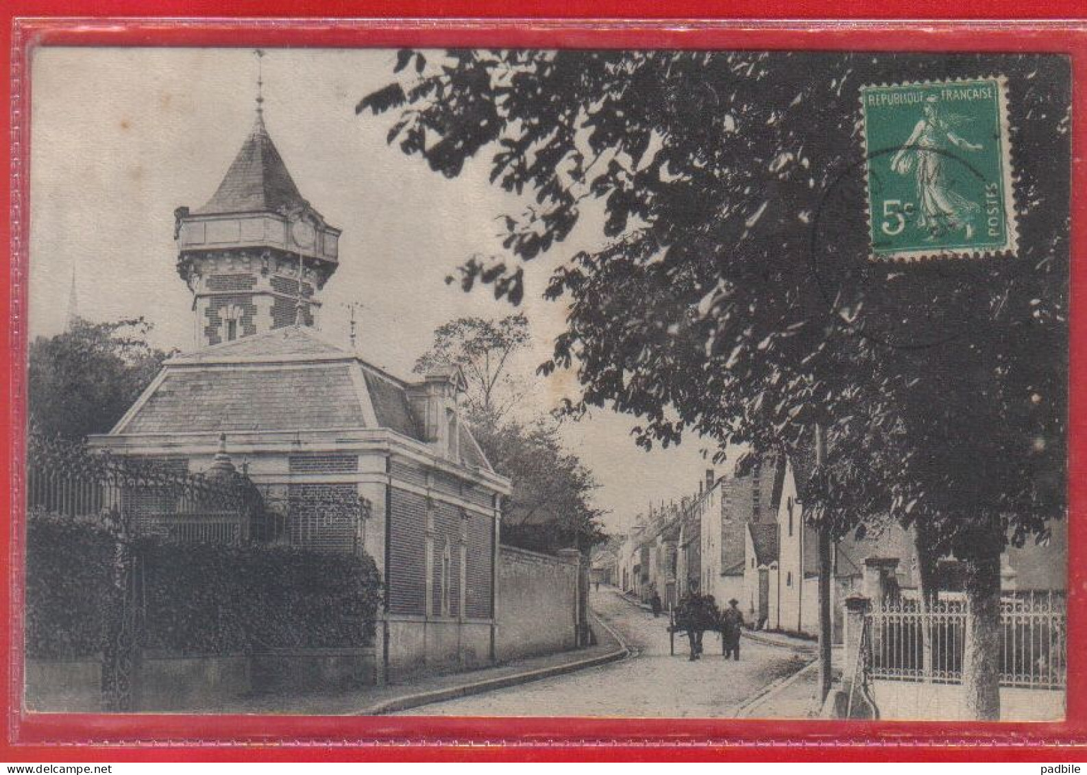 Carte Postale 21. Meursault  Rue De La Gare   Très Beau Plan - Meursault