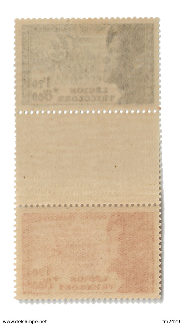 TRIPTYQUE DE LA "LÉGION TRICOLORE"  LVF - Unused Stamps