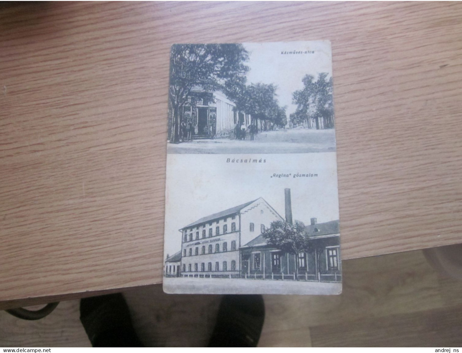 Bacsalmas Kezmuves Utca Regina Gozmalom Steam Mill Old Postcards - Ungarn