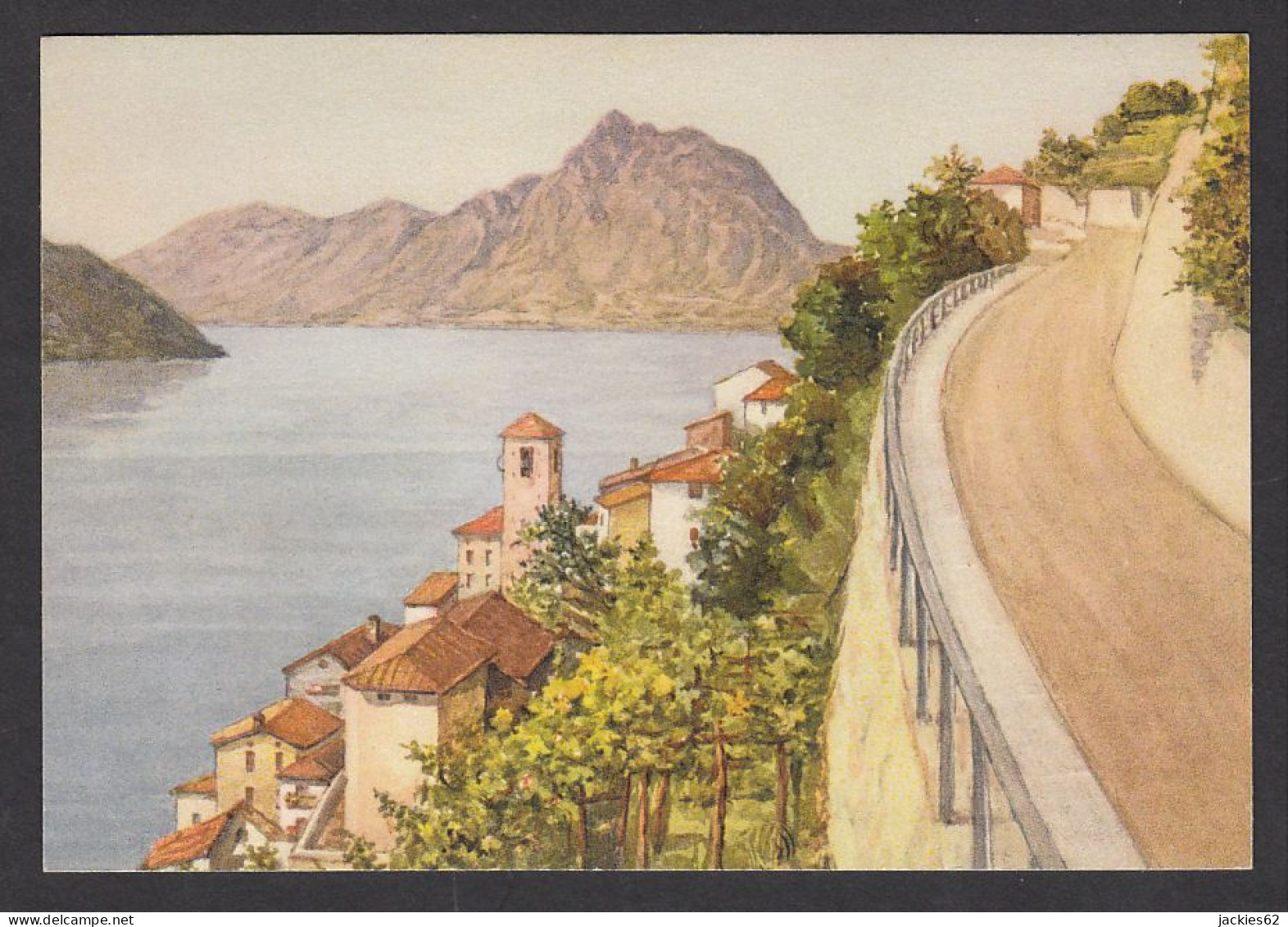075744/ *Gandria E Monte San Salvatore*, Ed A. Veronesi N° 42  - Contemporary (from 1950)