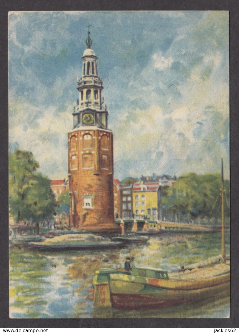 093790/ Amsterdam, Montelbaanstoren, Ed Van Leer - Zeitgenössisch (ab 1950)