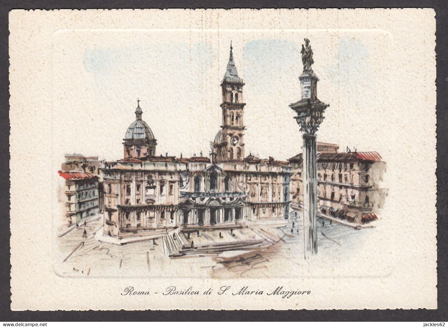 080949/ Roma, *Basilica Di S. Maria Maggiore*, Ed Cesare Capello Milano - Contemporary (from 1950)