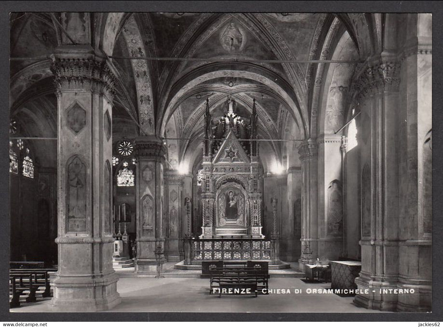 095411/ FIRENZE, Chiesa Di Orsammichele, Tabernacle De A. Orcagna - Firenze (Florence)