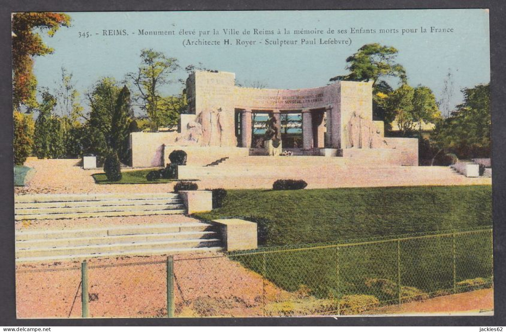 122102/ REIMS, Monument Aux Morts De La Grande Guerre - Reims