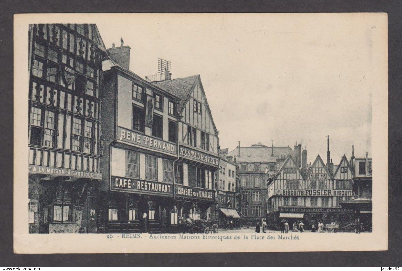 088509/ REIMS, Anciennes Maisons Historiques De La Place Des Marchés - Reims