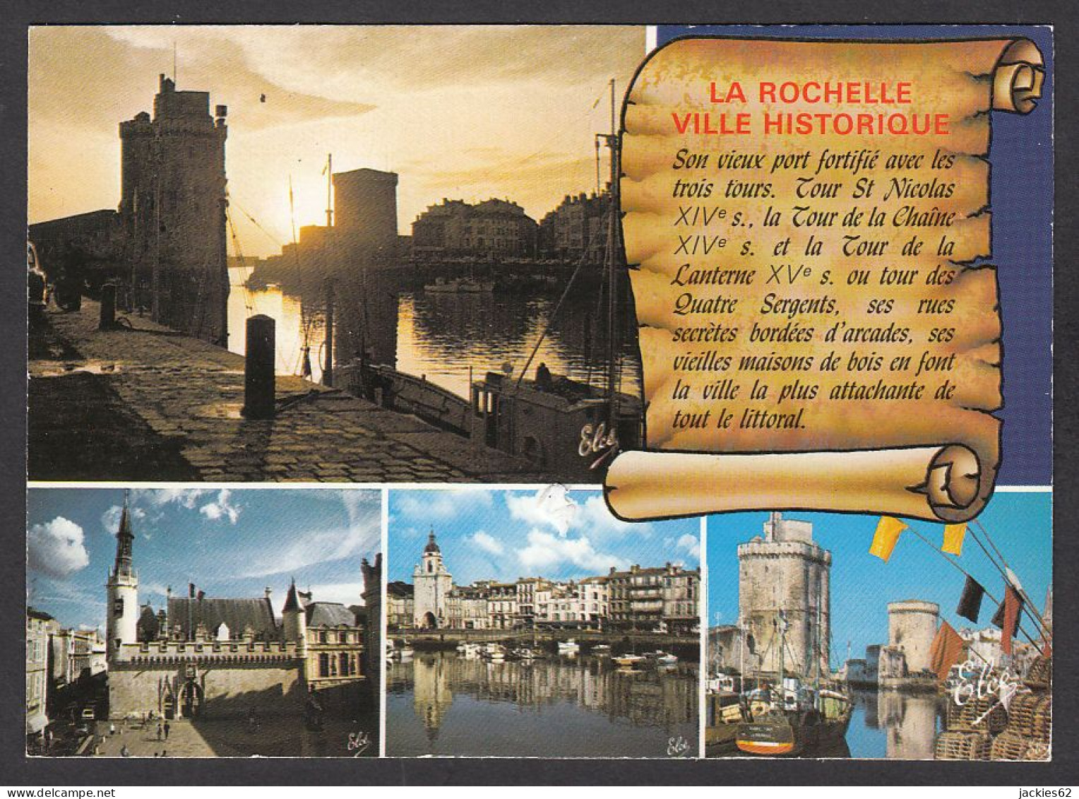 075287/ LA ROCHELLE, Multivues Et Petit Descriptif - La Rochelle