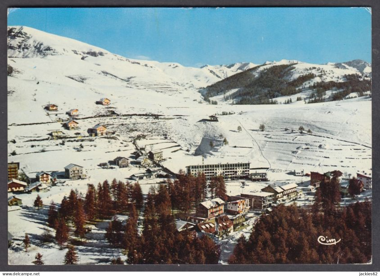 130163/ VALBERG, Vue Aérienne De La Station Et Le Central Parc - Altri & Non Classificati