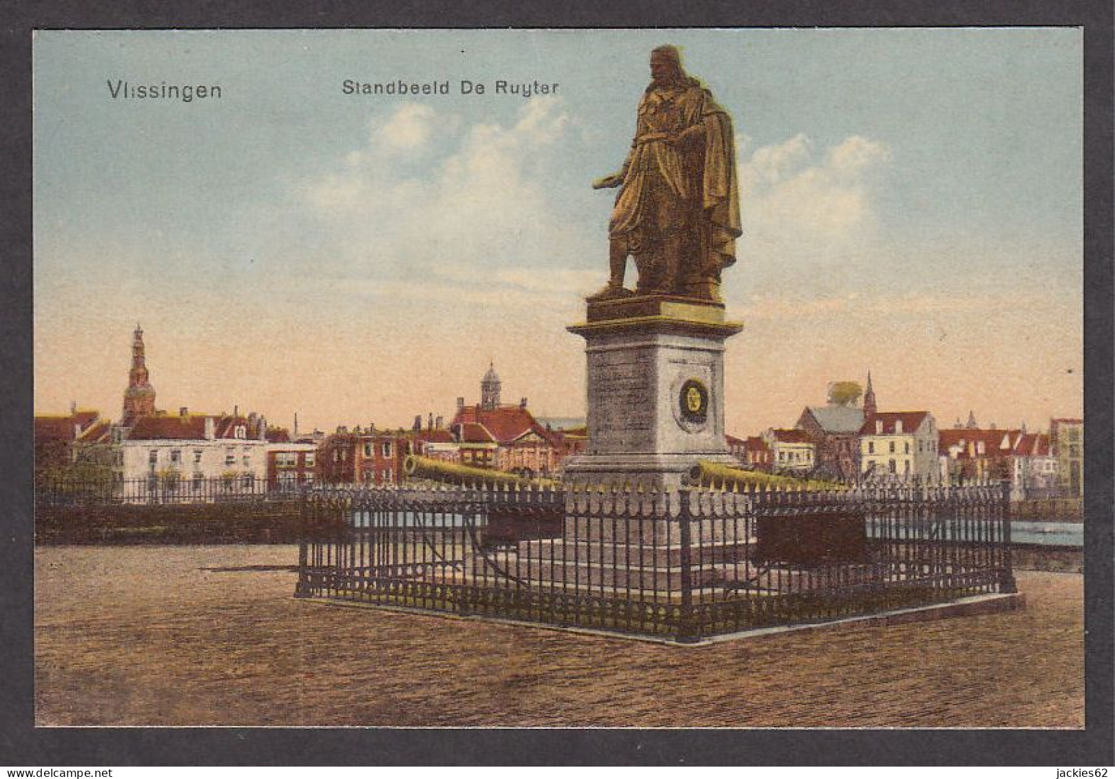 109149/ VLISSINGEN, Standbeeld De Ruyter - Vlissingen